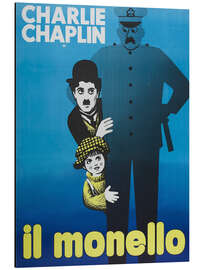 Magnettafel Der Vagabund und das Kind (italienisch)