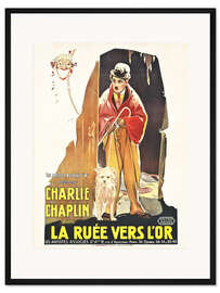 Gerahmter Kunstdruck Goldrausch (französisch)