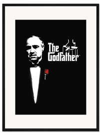 Gerahmter Kunstdruck The Godfather (Der Pate)