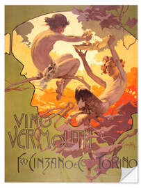 Selvklebende plakat Vermouth wine (Italian)