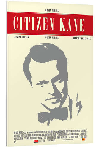 Aluminium print Citizen Kane III