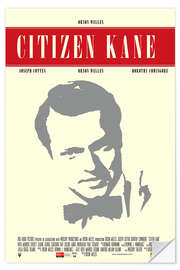 Selvklebende plakat Citizen Kane III