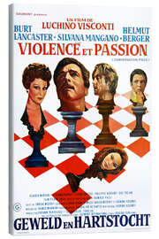Leinwandbild Gewalt und Leidenschaft (französisch) - Vintage Entertainment Collection