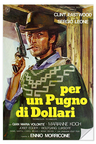 Sticker mural Pour une poignée de dollars (italien)