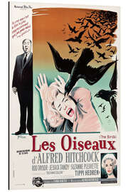 Magnettafel Die Vögel (französisch)