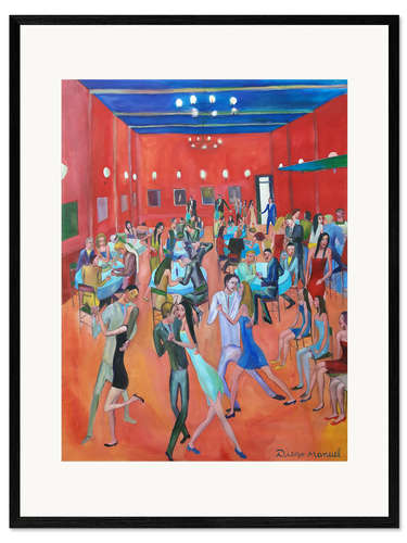 Innrammet kunsttrykk Tangobar II