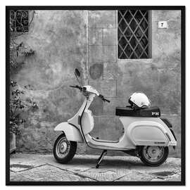 Gerahmter Kunstdruck Roller