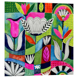 Foam board print Tulip Jungle