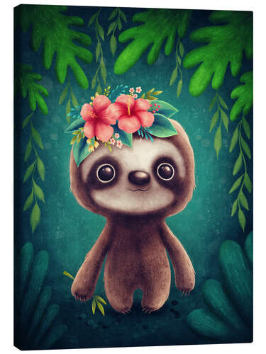 Canvas print Sweet Sloth III