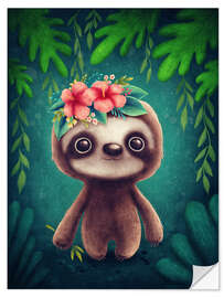 Wall sticker Sweet Sloth III