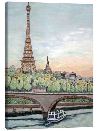 Canvas-taulu Eiffel Tower View