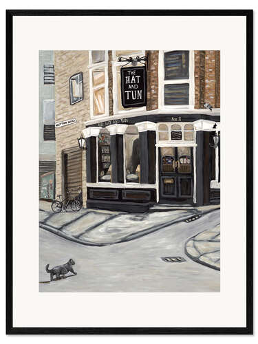 Framed art print Hat and Tun