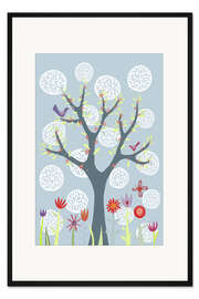 Gerahmter Kunstdruck Der Garten