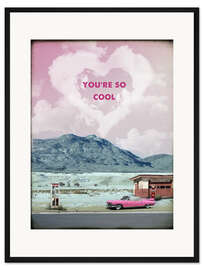 Gerahmter Kunstdruck True Romance - 2ToastDesign