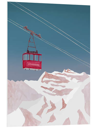 PVC-tavla Cable car