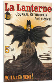 Magnettafel Die Laterne (französisch)