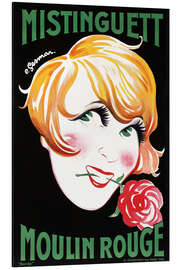 Aluminium print Mistinguett, 1926