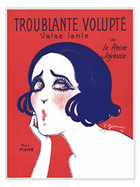 Wandbild  Troublante Volupte (Französisch) - Charles Gesmar