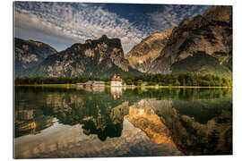 Tableau en plexi-alu Königssee où la Bavière est la plus belle