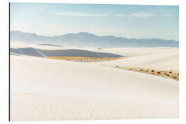 Tableau en aluminium White Sands, Nouveau-Mexique I