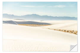 Selvklebende plakat White Sands, New Mexico I