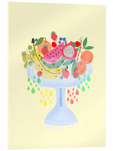 Acrylic print Fancy Fruitbowl