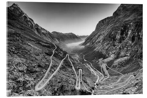 Acrylic print Trollstigen