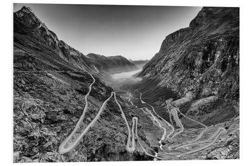 Foam board print Trollstigen