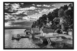 Gerahmter Kunstdruck Oslo