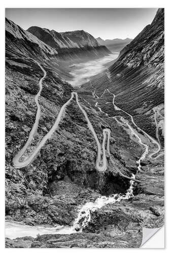 Adesivo murale Trollstigen