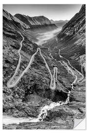 Vinilo para la pared Trollstigen