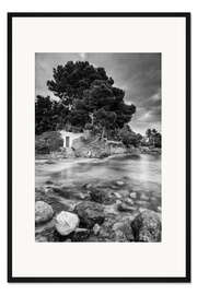 Gerahmter Kunstdruck Mallorcas Küste