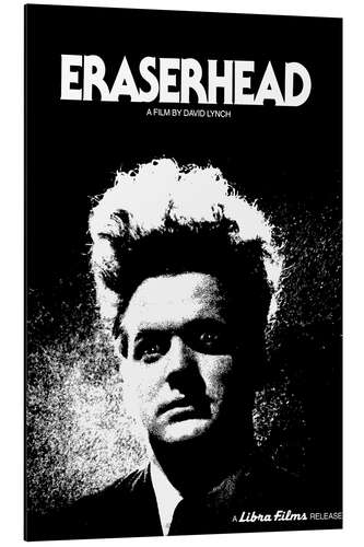 Aluminium print Eraserhead