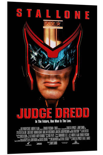 PVC print Judge Dredd