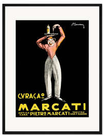 Gerahmter Kunstdruck Marcati Curacao
