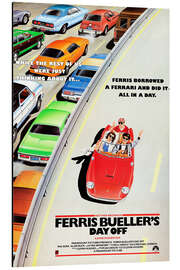 Magnettafel Ferris macht blau (englisch)