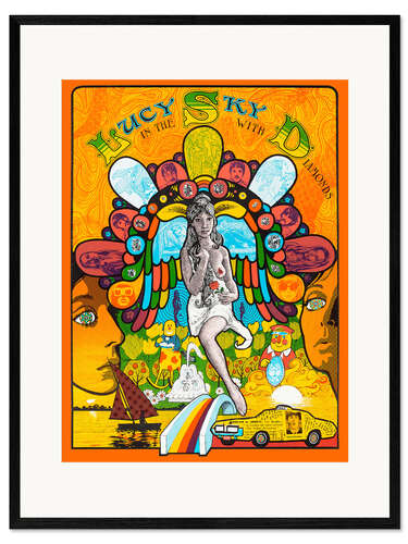 Framed art print Lucy In The Sky With Diamonds