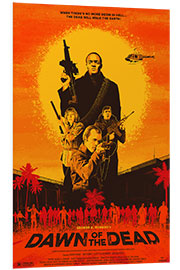 Foam board print Dawn of the Dead