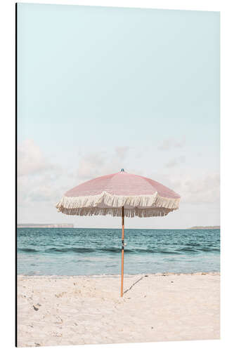 Aluminium print The Beach to Myself