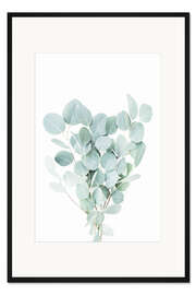Gerahmter Kunstdruck Eukalyptuszweige