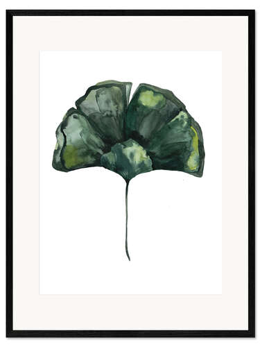 Plakat artystyczny premium w ramie Ginkgo