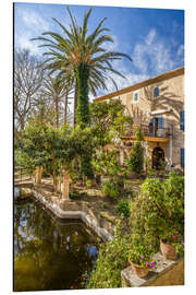 Magnettafel Traumgarten Son Marroig auf Mallorca