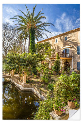 Adesivo murale Giardino da sogno Son Marroig a Maiorca