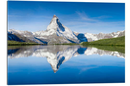 Gallery print Stellisee and Matterhorn near Zermatt