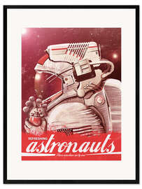 Framed art print Cola astronaut