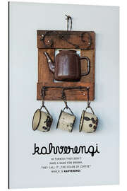 Magnettafel kahverengi I