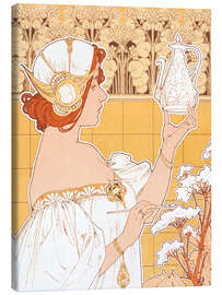 Quadro em tela Majolique - Henri Privat-Livemont