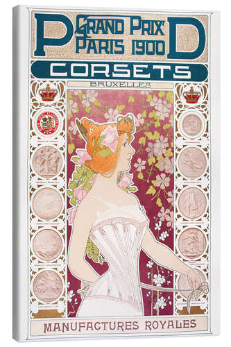 Canvas print Corset (french)