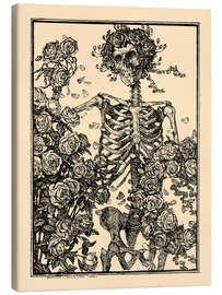 Canvas print  The Flower that once has blown forever dies - Edmund Joseph Sullivan
