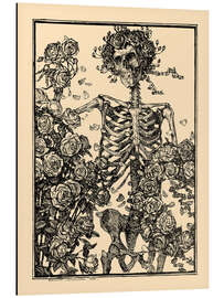 Magnettafel Die Blume, die einst blühte ...